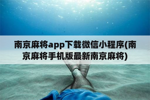 南京麻将app下载微信小程序(南京麻将手机版最新南京麻将)