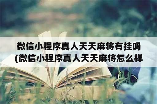 微信小程序真人天天麻将<strong>有挂</strong>吗(微信小程序真人天天麻将怎么样牌好)