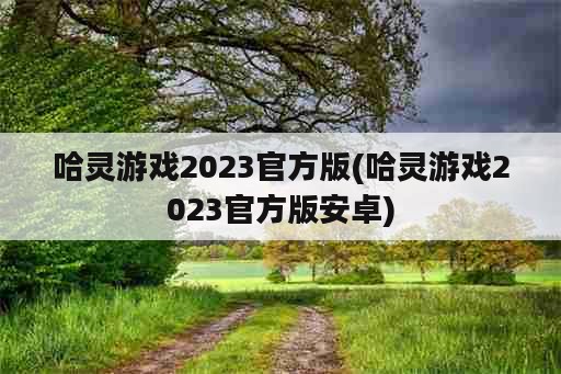 哈灵游戏2023官方版(哈灵游戏2023官方版安卓)