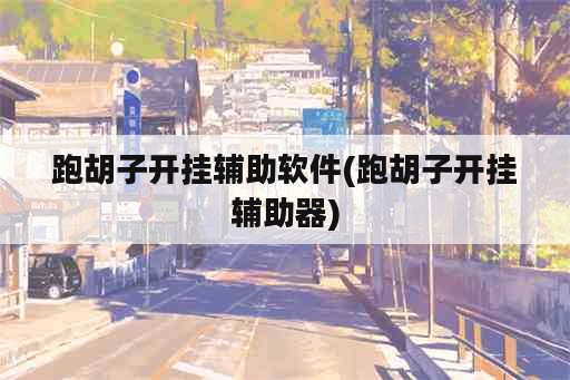 跑胡子开挂辅助<strong>软件</strong>(跑胡子开挂辅助器)