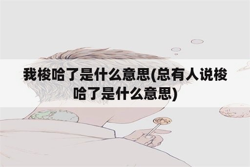 我梭哈了是什么意思(总有人说梭哈了是什么意思)