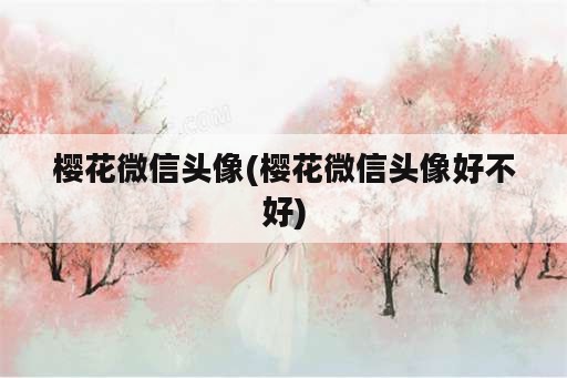 樱花微信头像(樱花微信头像好不好)