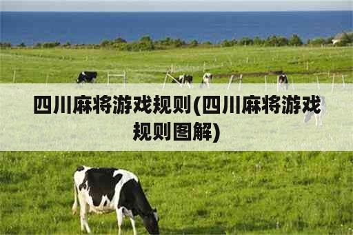 四川麻将游戏规则(四川麻将游戏规则图解)