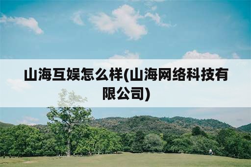 山海互娱怎么样(山海网络科技有限公司)